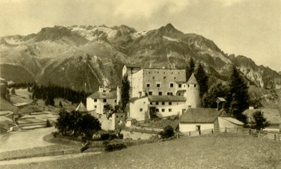 Naudersberg slott, Nauders, Østerrike, c1935. av Unbekannt