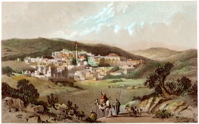 Nasaret, Israel, 1800-tallet av Unbekannt