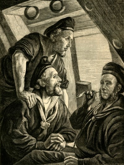 Nærmer seg hjem, 1881. av Unbekannt