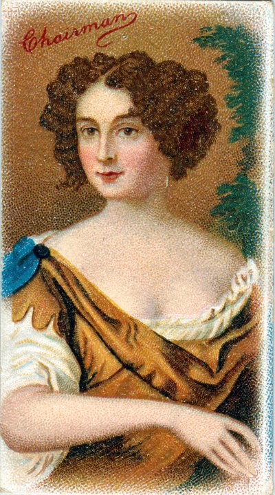 Nell Gwynne , engelsk tegneserieskuespillerinne og elskerinne til Charles II av Unbekannt