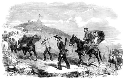 Ny ambulansetransporttjeneste, 1855 av Unbekannt