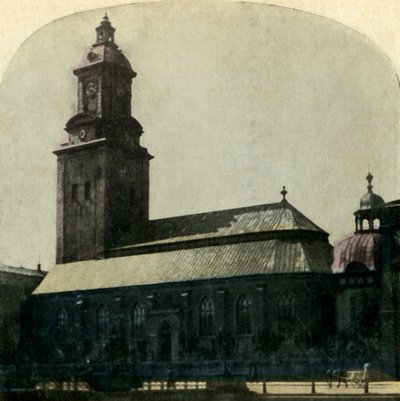 Ny kirke, Bergen, Norge, ca 1900. av Unbekannt