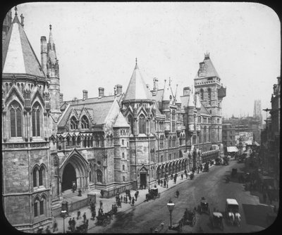 New Law Courts, London, slutten av 1800-tallet av Unbekannt