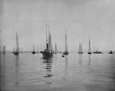 New York Bay, 1800-tallet av Unbekannt