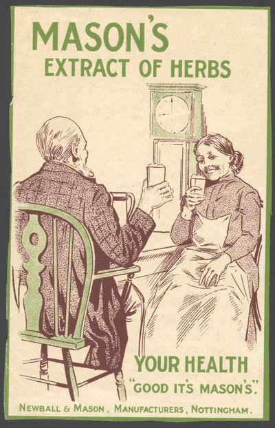 Newball and Mason Extract of Herbs, 1890-tallet av Unbekannt
