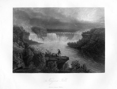 Niagara Falls, 1855 av Unbekannt