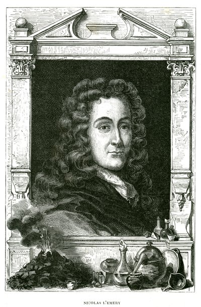 Nicholas Lemery , fransk kjemiker, 1870 av Unbekannt