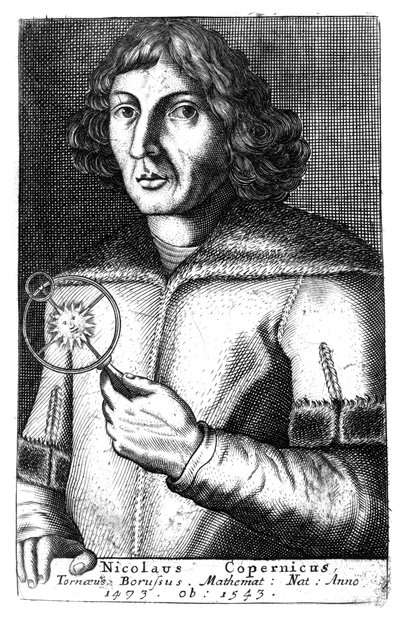 Nicolaus Copernicus , polsk astronom og matematiker av Unbekannt