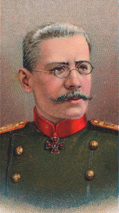 Nikolai Vladimirovich Ruzsky 1854-1918, russisk general fra første verdenskrig, 1917 av Unbekannt