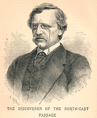 Nils Adolf Erik Nordenskiold, 1832-1901, arktisk oppdagelsesreisende, 1893 av Unbekannt