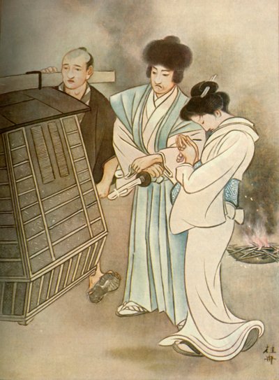 Nei, nei, sa Matsuo...dette er ikke liket av gutten min, 1919. av Unbekannt