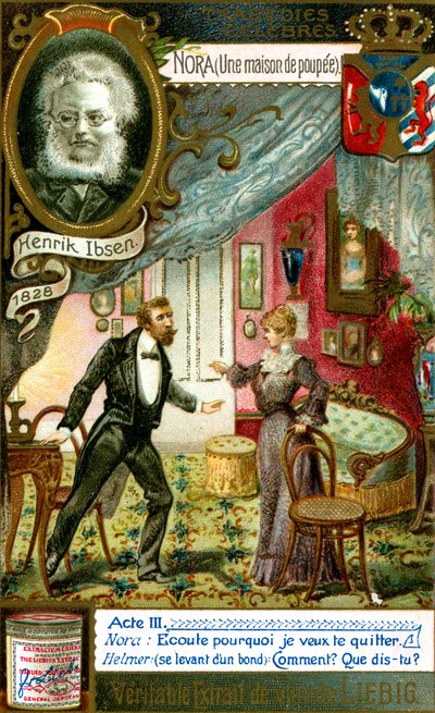 Nora Et dukkehjem av Henrik Ibsen, c1900 av Unbekannt