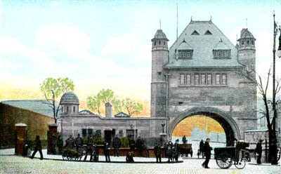 Nordinngang, Blackwall Tunnel, London, 1900-tallet av Unbekannt