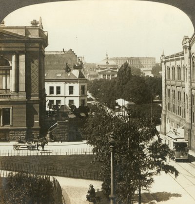 Norges fine hovedstad, Christiania, Norge, c1905. av Unbekannt