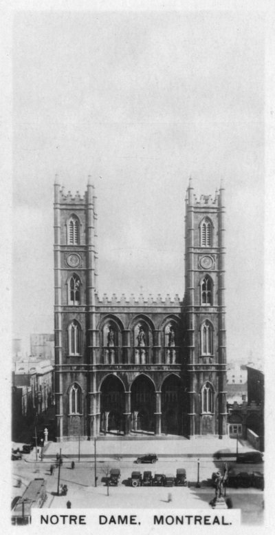 Notre Dame, Montreal, Canada, ca 1920-tallet av Unbekannt