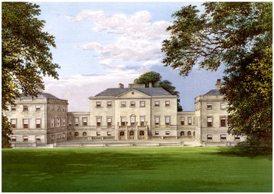 Nuneham Park, Oxfordshire, hjemmet til Harcourt-familien, c1880 av Unbekannt