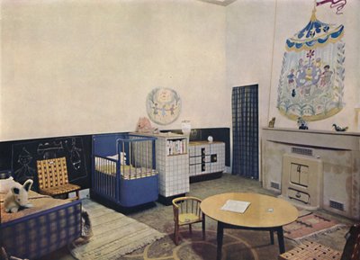Barnehage designet av Esmé Gordon, A.R.I.B.A., A.R.I.A.S., c1945 av Unbekannt