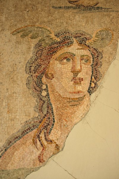 Oceanus og Thetis Mosaic, fra Iskenderum, Tyrkia av Unbekannt