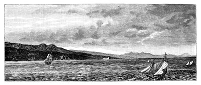 Utenfor kysten av Lilleasia, ca 1900 av Unbekannt