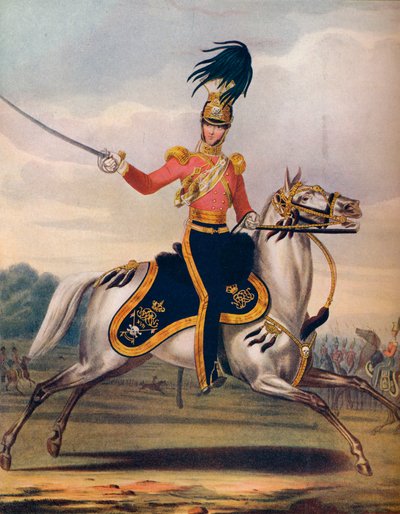Offiser for de 17. Lancers, c1833. 1914 av Unbekannt