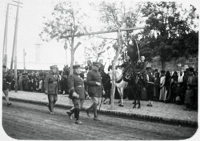 Offiserer fra den franske fremmedlegionen, Syria, 1900-tallet av Unbekannt