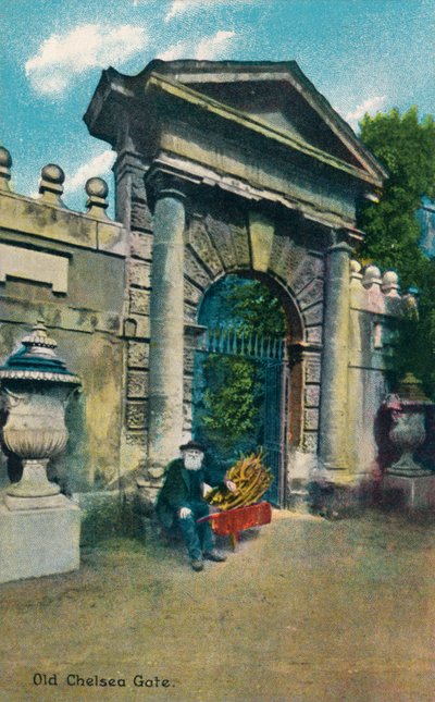 Old Chelsea Gate, c1910 av Unbekannt