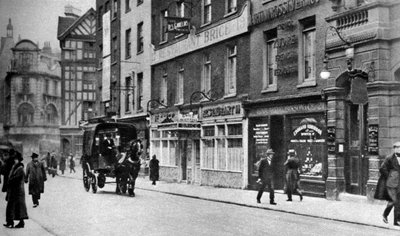 Old Compton Street, Soho, London, 1926-1927 av Unbekannt