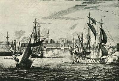 Old Fort William, fra elven 1736, 1925. av Unbekannt