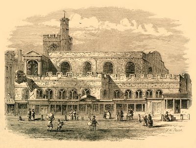 Gamle St. Dunstans kirke, 1814, 1897. av Unbekannt
