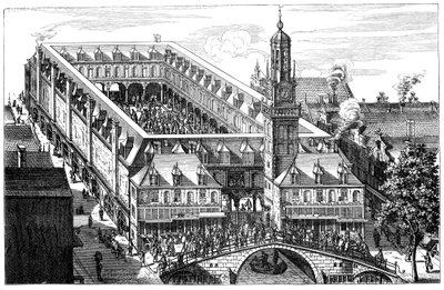 Old Stock Exchange, Amsterdam, Nederland av Unbekannt