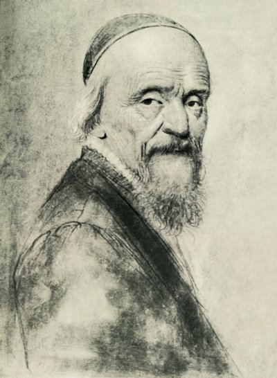 Gammel mann, tidlig på 1600-tallet, 1907. av Unbekannt