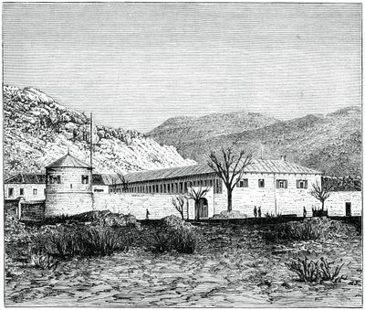 Gammelt palass, Cettigne, Montenegro, 1900 av Unbekannt