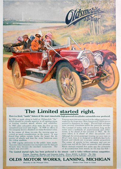 Oldsmobile bilannonse, 1911 av Unbekannt