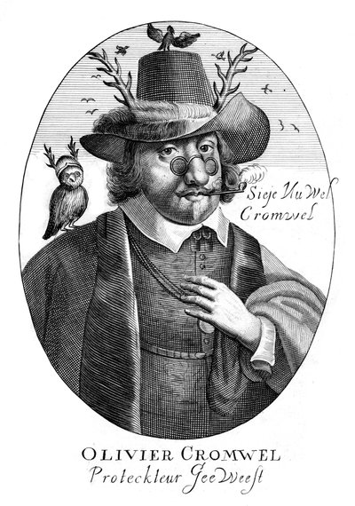 Oliver Cromwell von Unbekannt