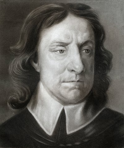 Oliver Cromwell, 1599-1658, engelsk militærleder og politiker, 1657, 1899. av Unbekannt