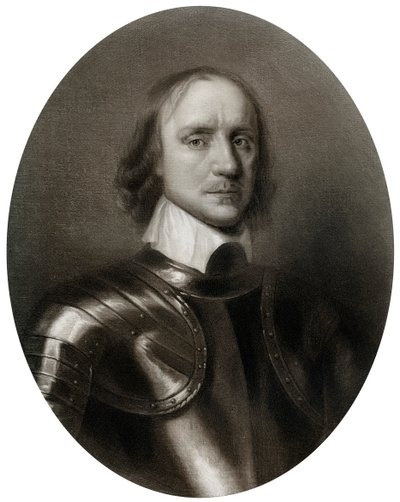 Oliver Cromwell, 1599-1658, engelsk militærleder og politiker, 1899 av Unbekannt