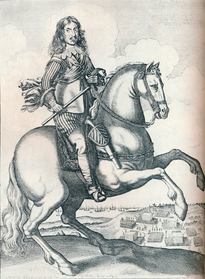 Oliver Cromwell, 1640 av Unbekannt