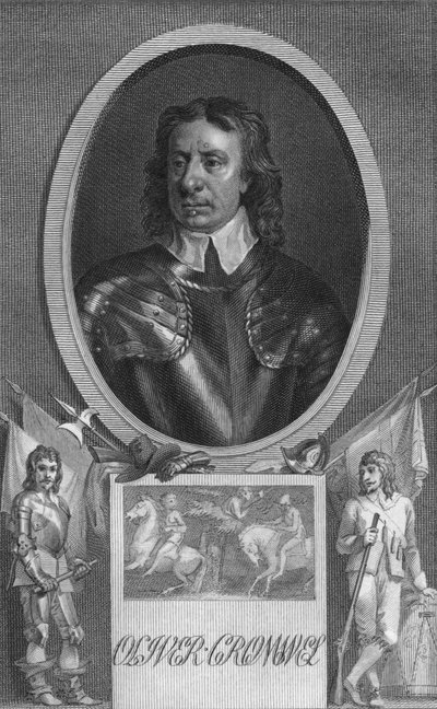 Oliver Cromwell, 1789 av Unbekannt
