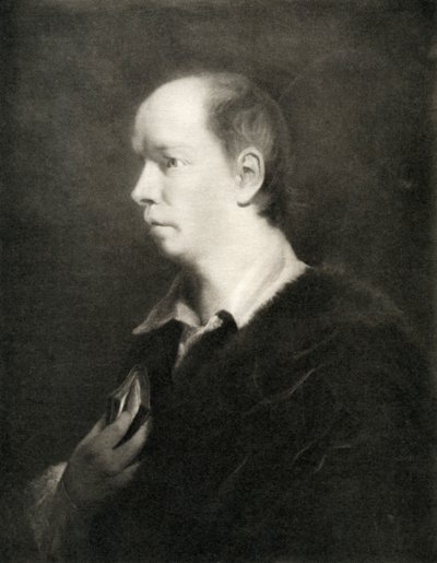 Oliver Goldsmith , irskfødt britisk dramatiker av Unbekannt