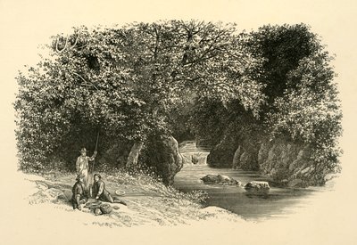 On the Dargle, c1890. av Unbekannt