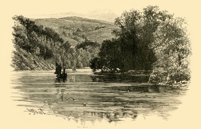 On the Dart ved Waynfleet, 1898. av Unbekannt