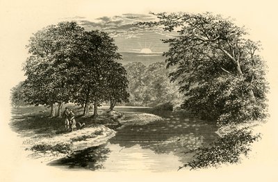 On the Doon, c1890. av Unbekannt