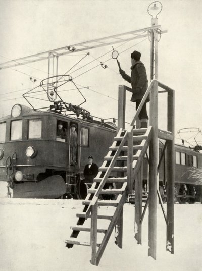 På Lapplandsekspressens rute, 1935-36. av Unbekannt