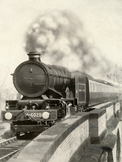 Auf der Route des Cornish Riviera Limited. Ein Expresszug auf der Great Western Line, 1935-36 von Unbekannt