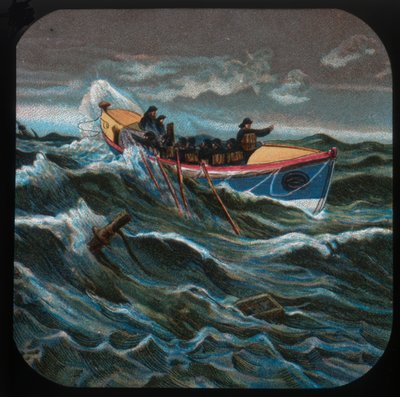 På vei til vraket, c1900. av Unbekannt