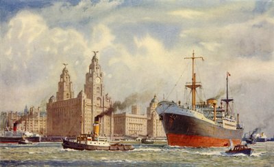 En av Britains Sea Gateways, c1948. av Unbekannt