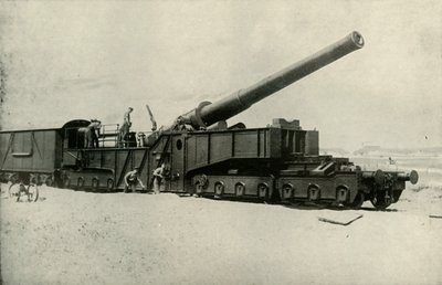 En av Monster British Guns, 1919. av Unbekannt