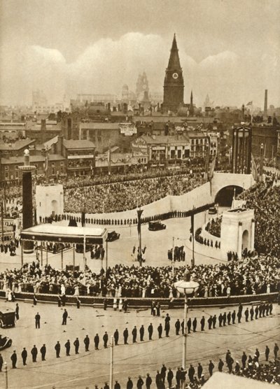 Åpning av Mersey Tunnel, Liverpool, 18. juli 1934, 1935. av Unbekannt