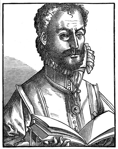 Orlandus Lassus, flamsk renessansekomponist og musiker, 1500-tallet av Unbekannt