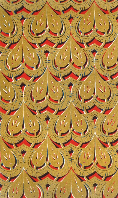 Ornament i buer, Hall of the Two Sisters, 1907. av Unbekannt